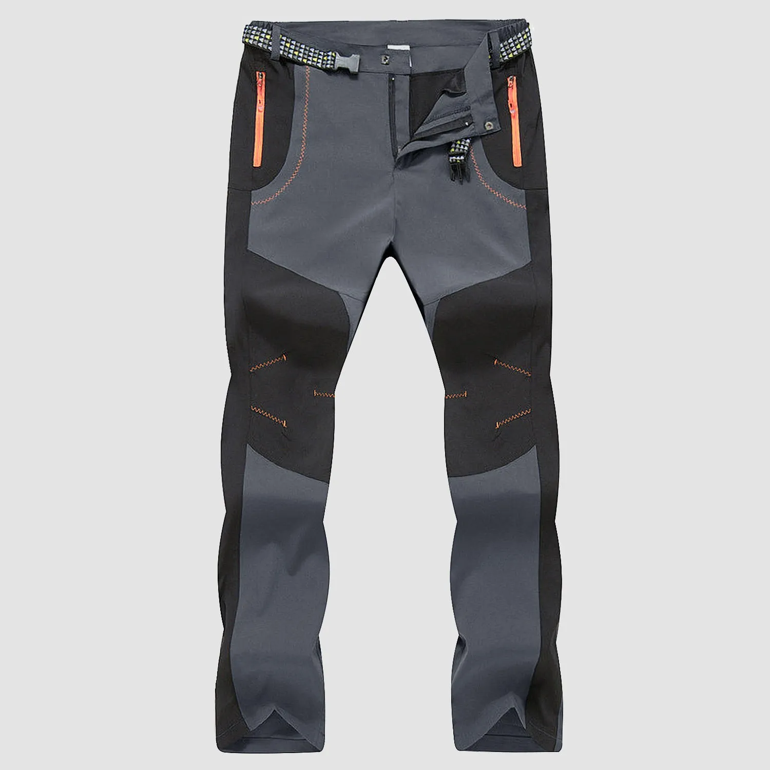Men's Fleece Outdoor Winter Pants Waterproof Cargo Trousers