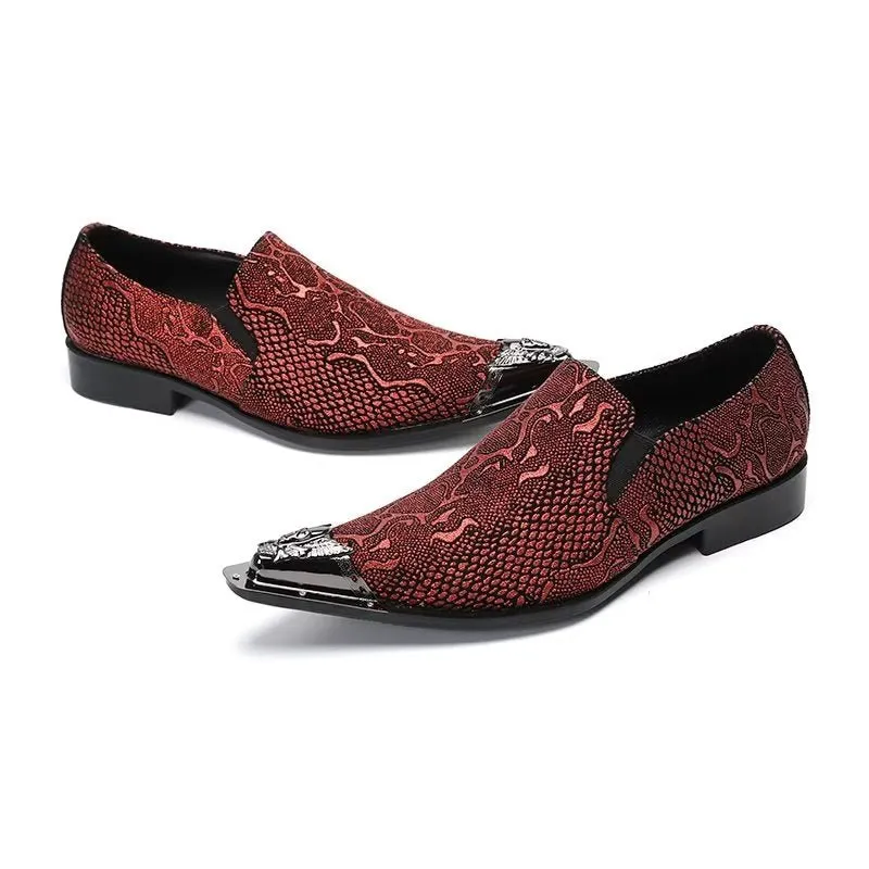 Veltique Croctex Luxe Slide Loafers